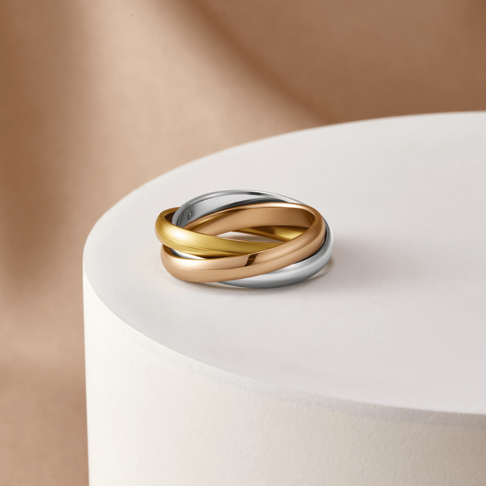 Anillo Elena tricolore