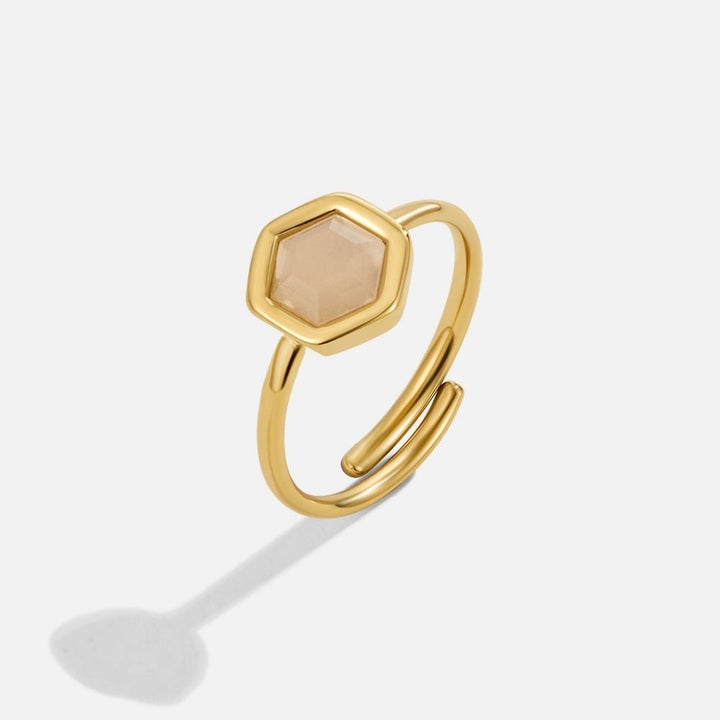 Anillo dorado Ember Kamna