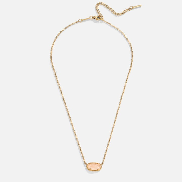 Collar con colgante de piedra natural