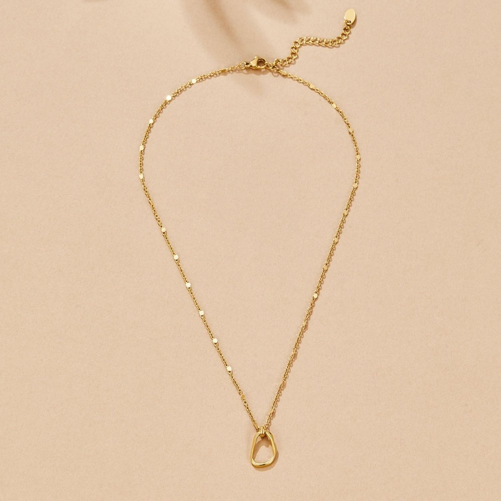 Collar Erin Dorado con colgante