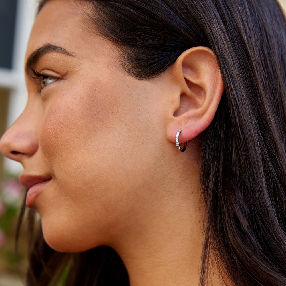 Pendientes de aro Eternity