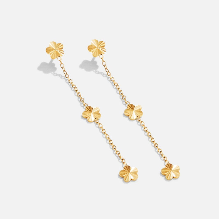 Pendientes Flower Power con pétalos