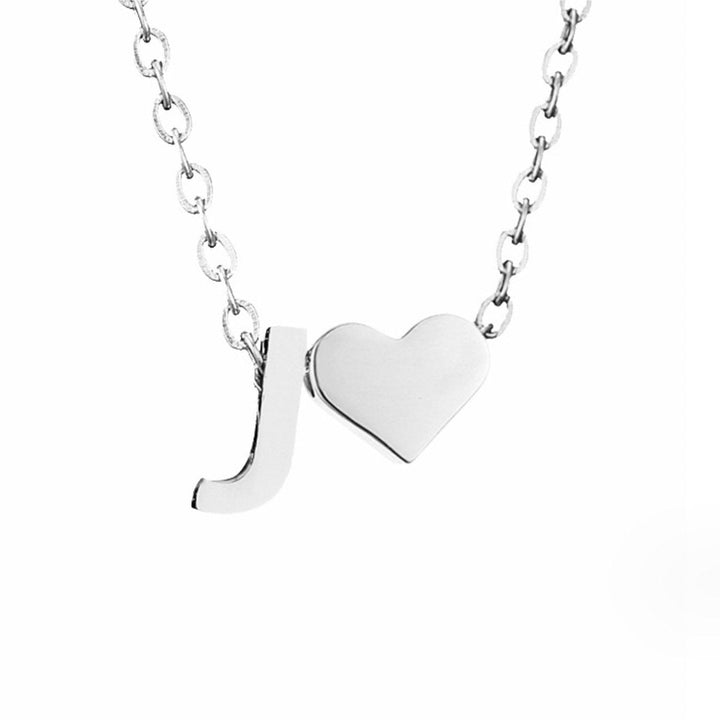 Collar plateado Amor Eterno y Hoja