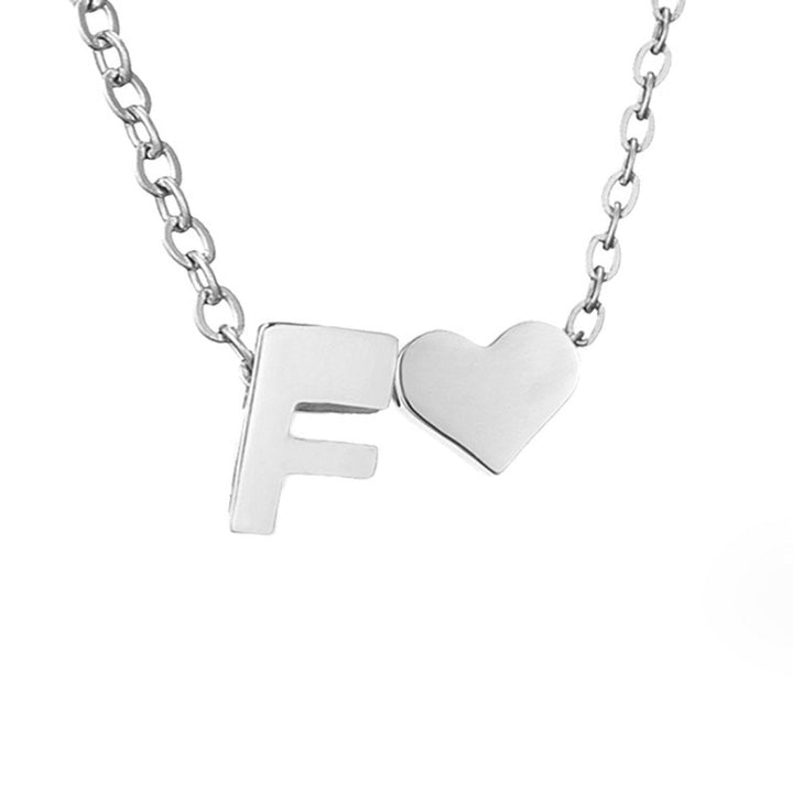 Collar plateado Amor Eterno y Hoja