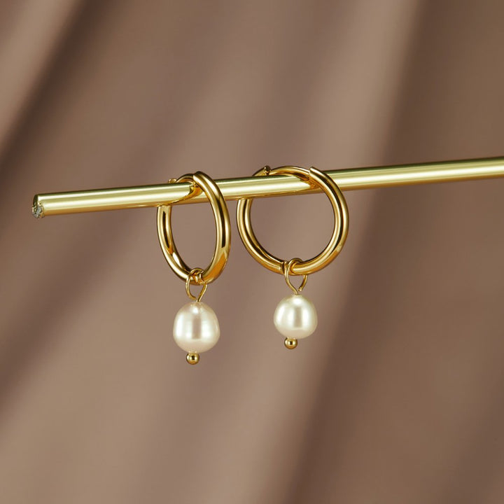 Pendientes Bella de perlas de agua dulce
