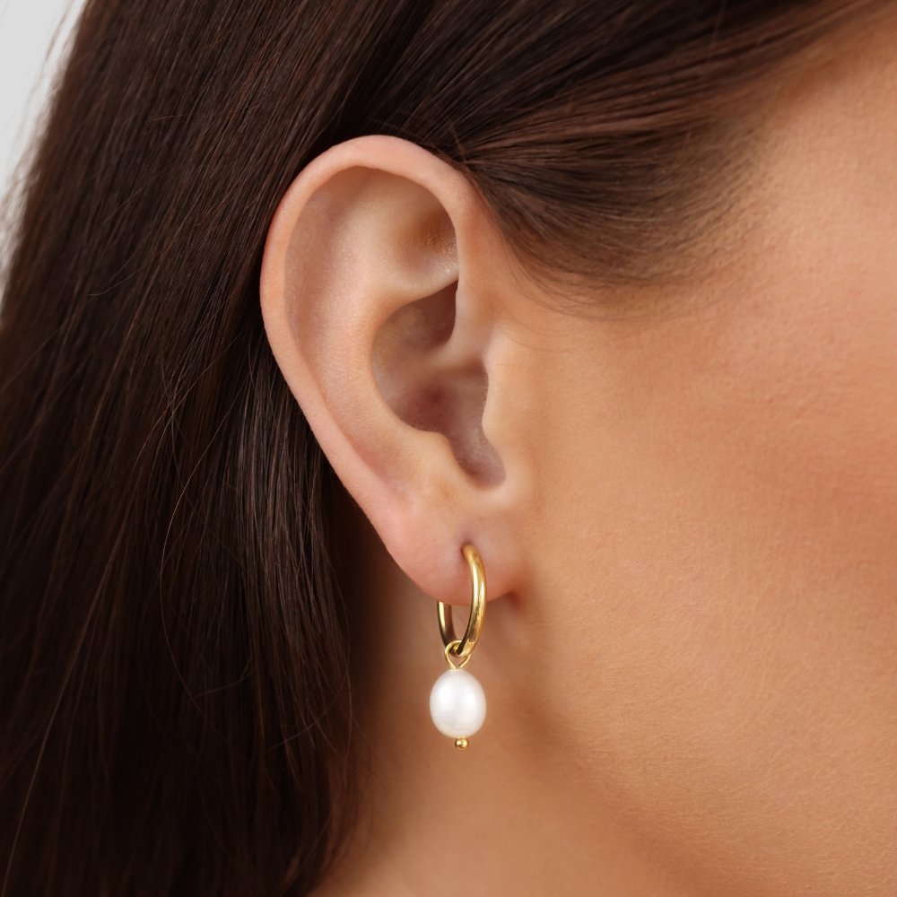 Pendientes Bella de perlas de agua dulce