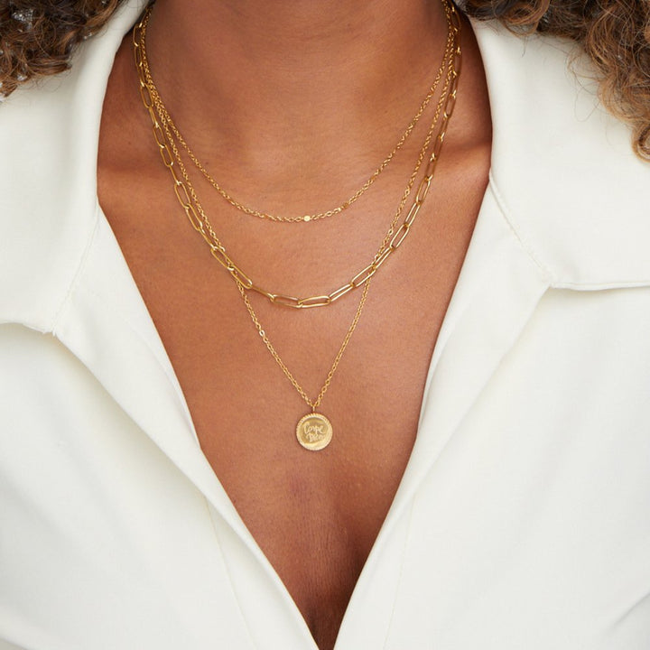 Collar multicapa Geya Coin