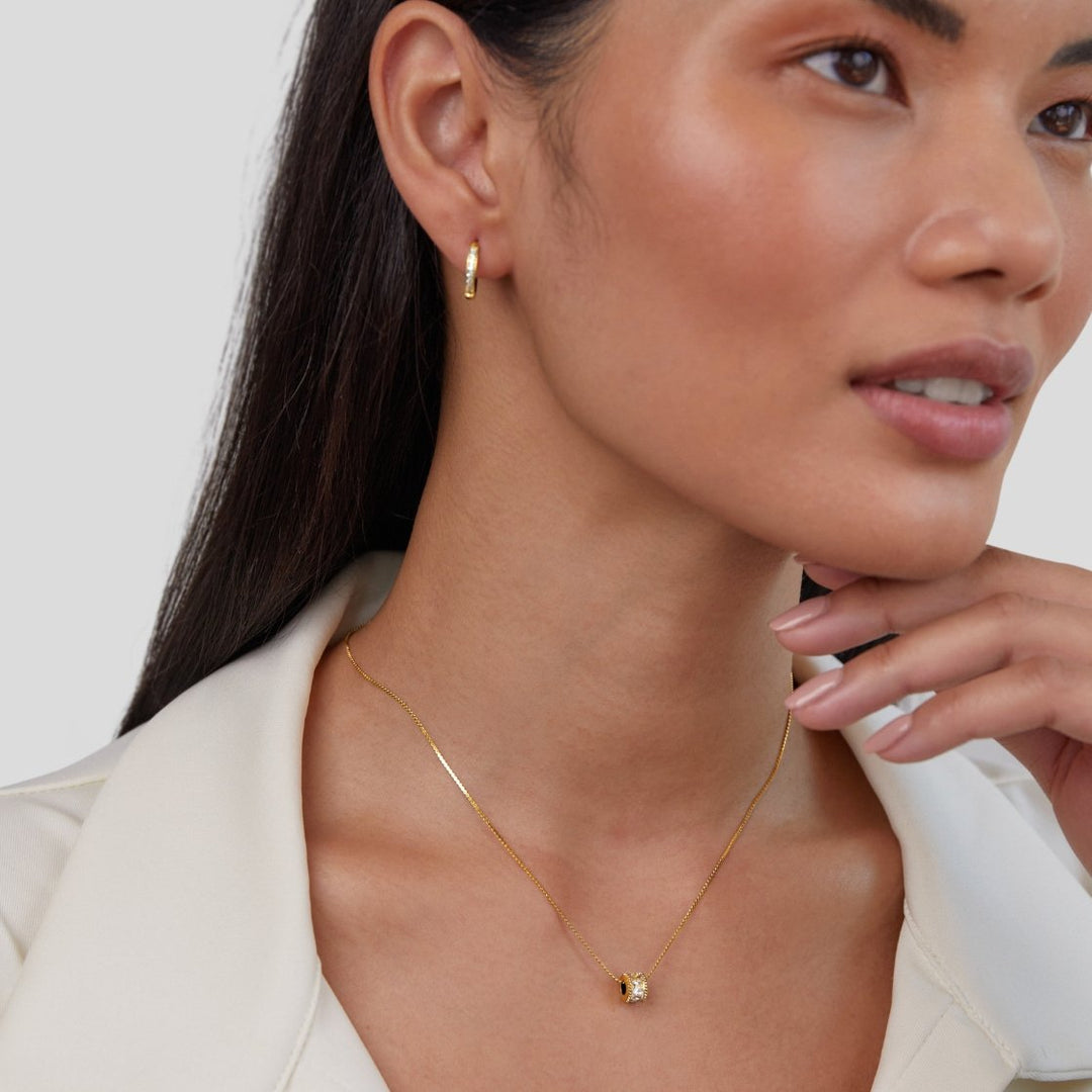 Set Gigi chapado en oro de 18K