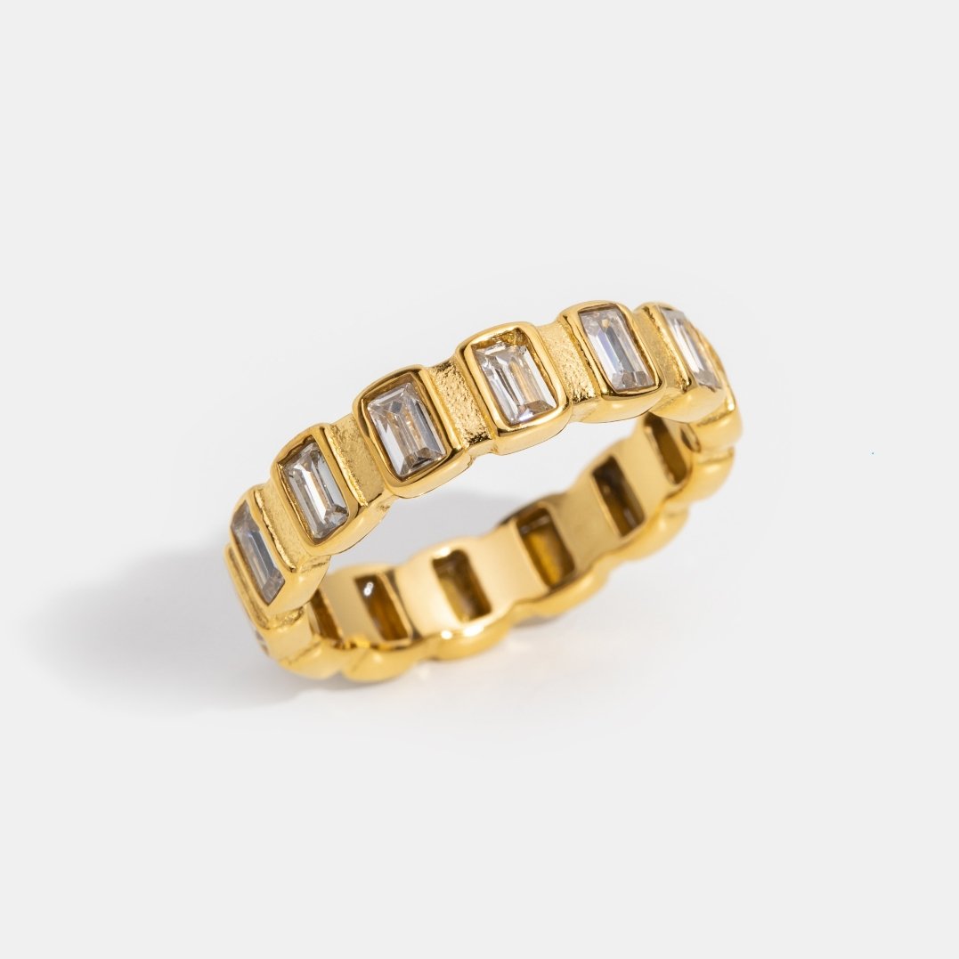 Anillo Gigi carrée cristal