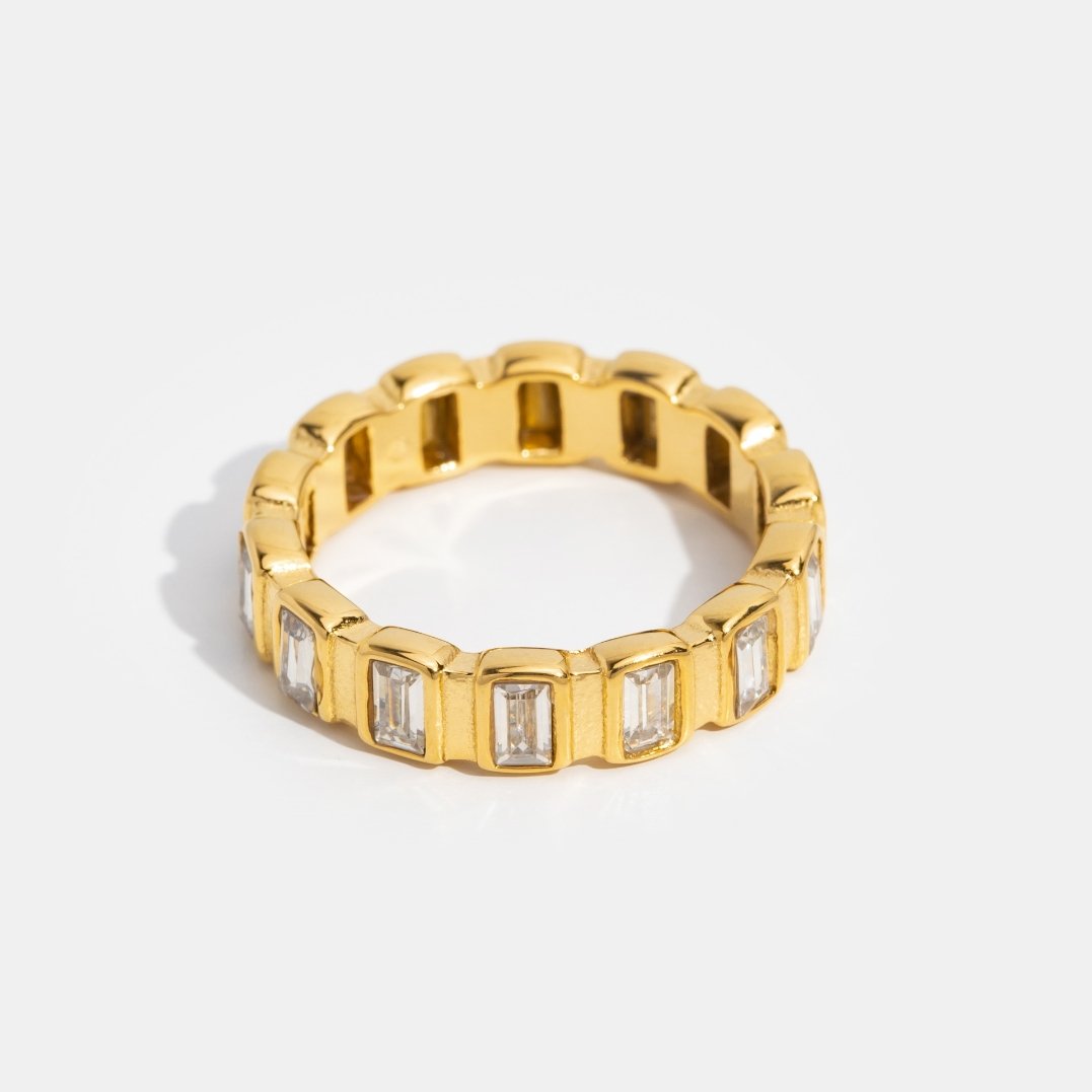 Anillo Gigi carrée cristal