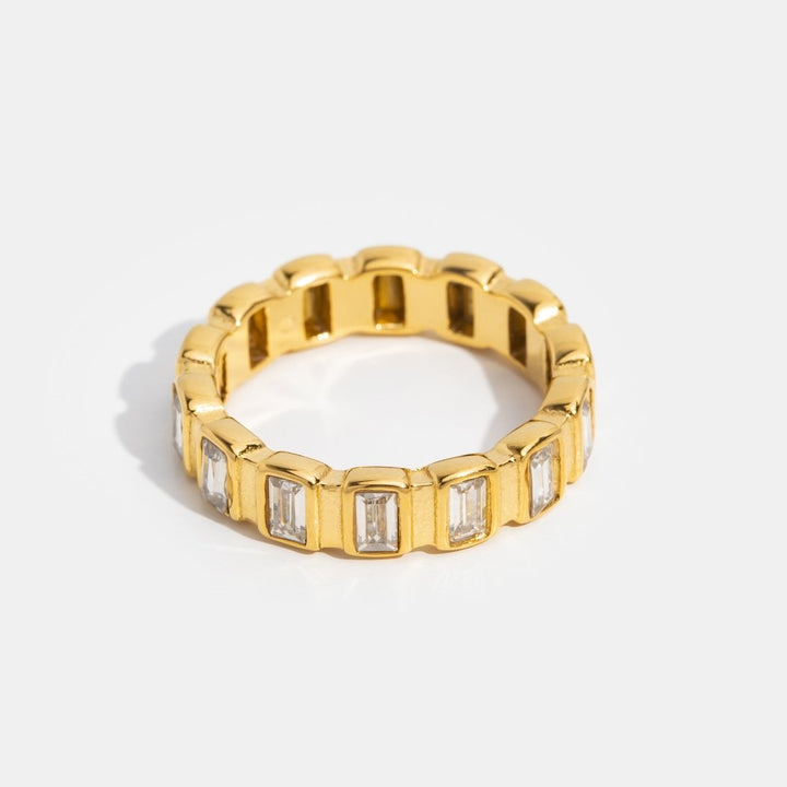 Anillo Gigi carrée cristal