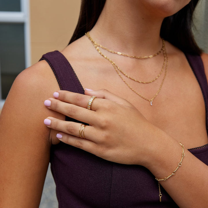 Anillo Gigi carrée cristal