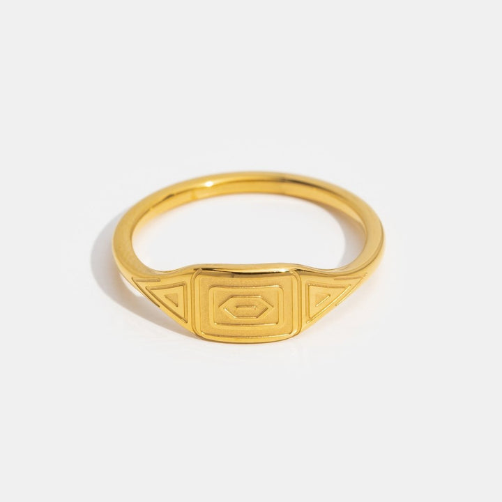 Anillo dorado Adaline