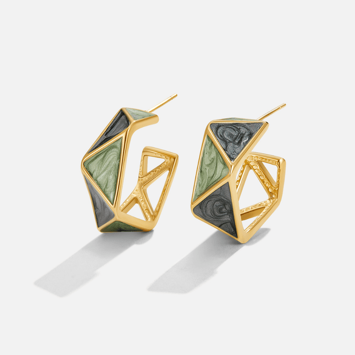 Pendientes verdes Atlantis
