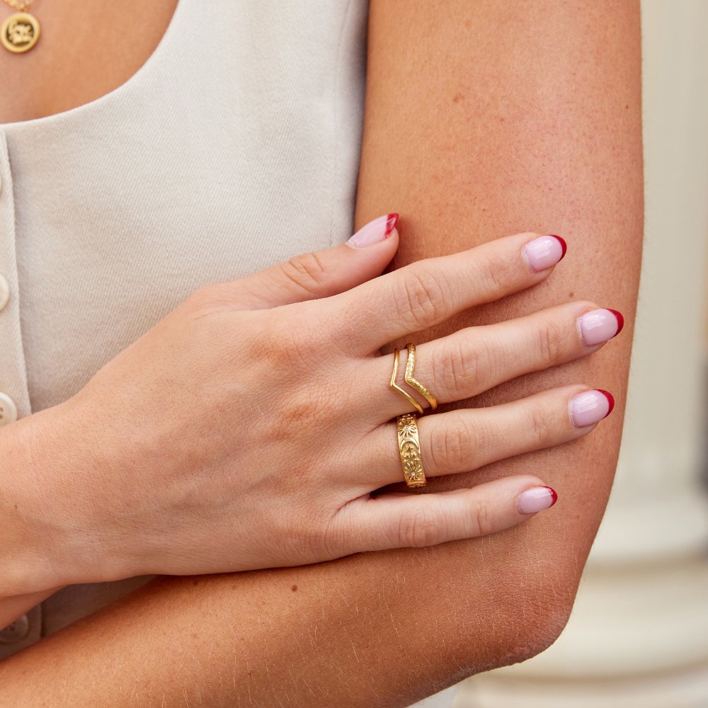 Anillo Harper apilado