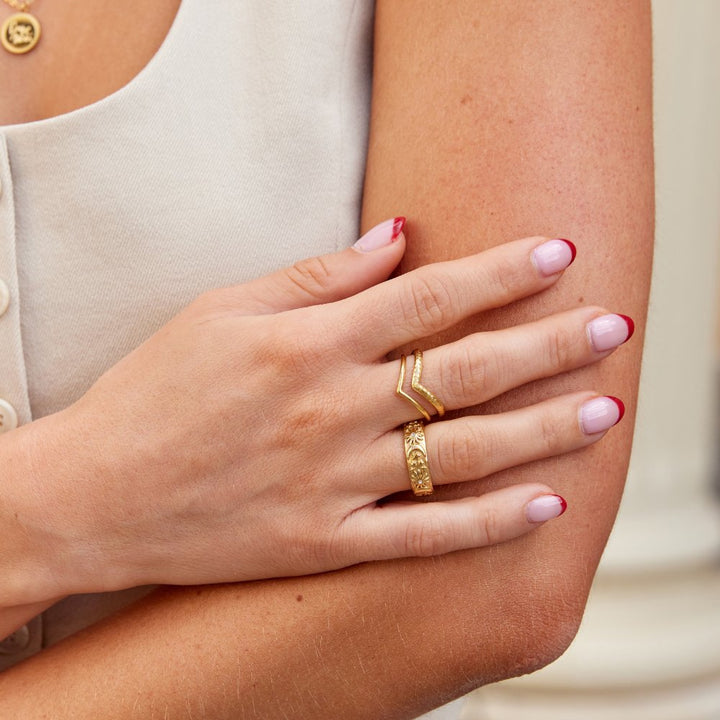 Anillo Harper apilado