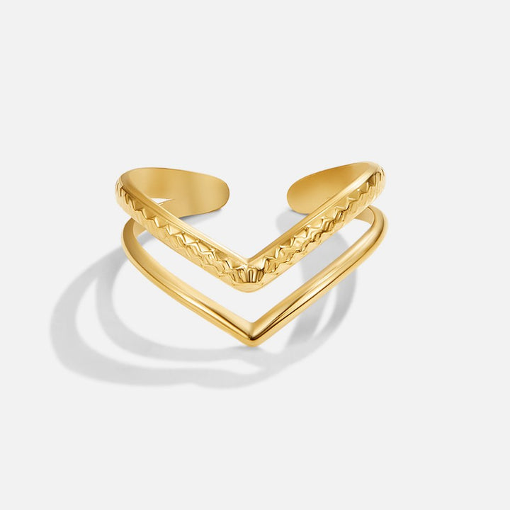 Anillo Harper apilado