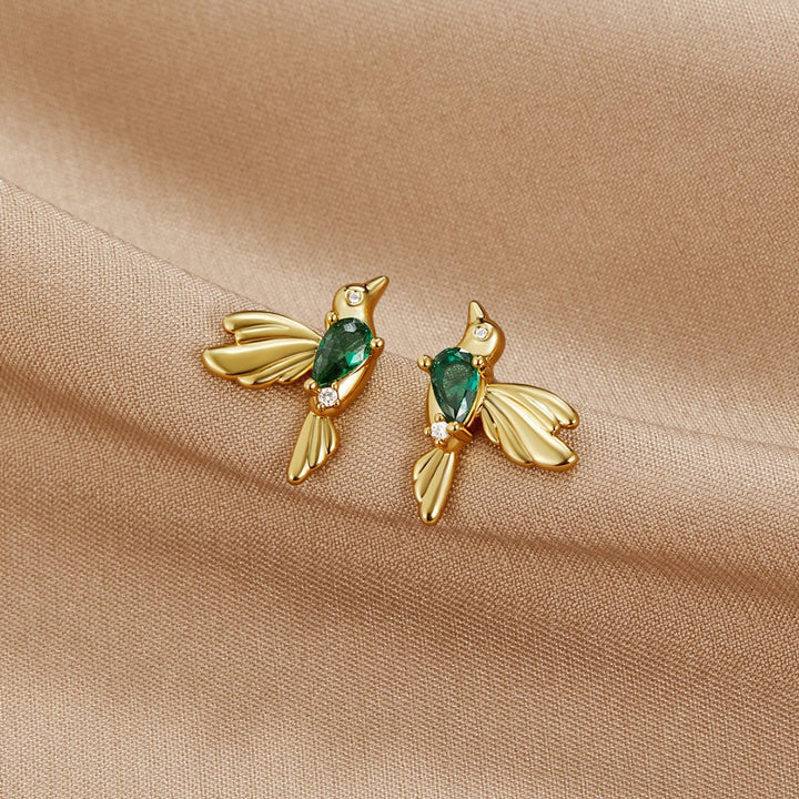 Pendientes colibri