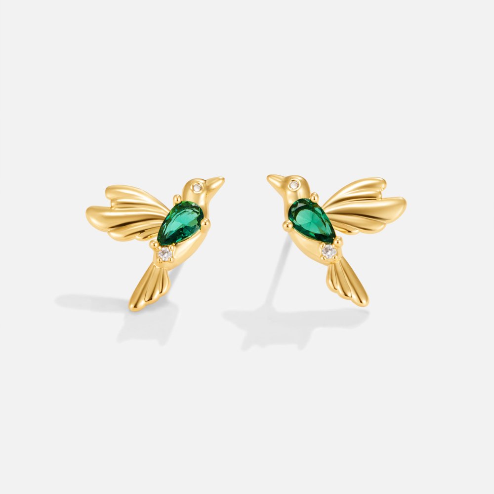 Pendientes colibri