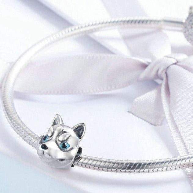 Colgante de husky