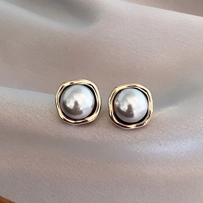 Pendientes perlas vintage élégantes