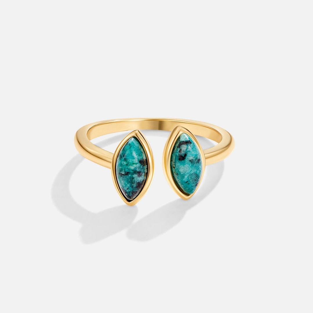 Anillo verde jade