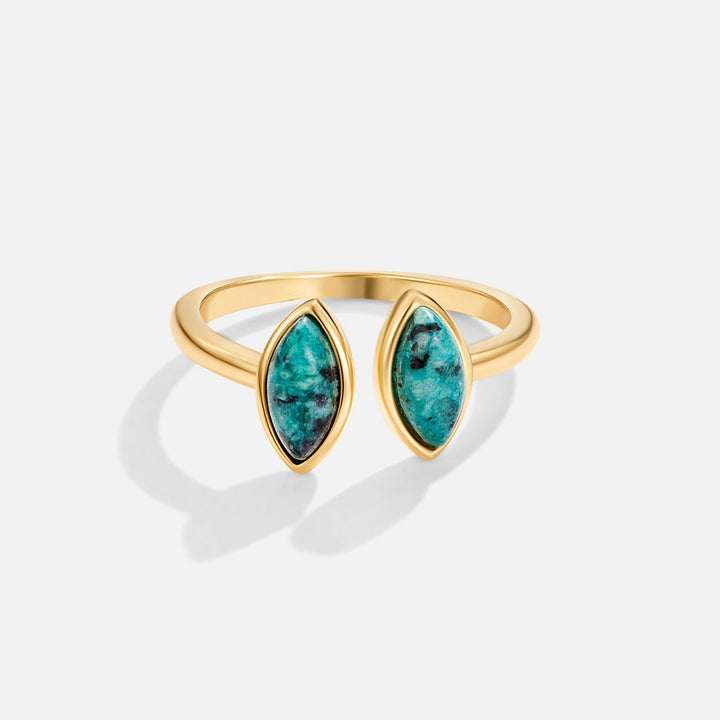 Anillo verde jade