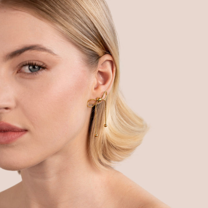 Pendientes Katie de boucle