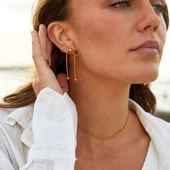 Pendientes Katie de boucle