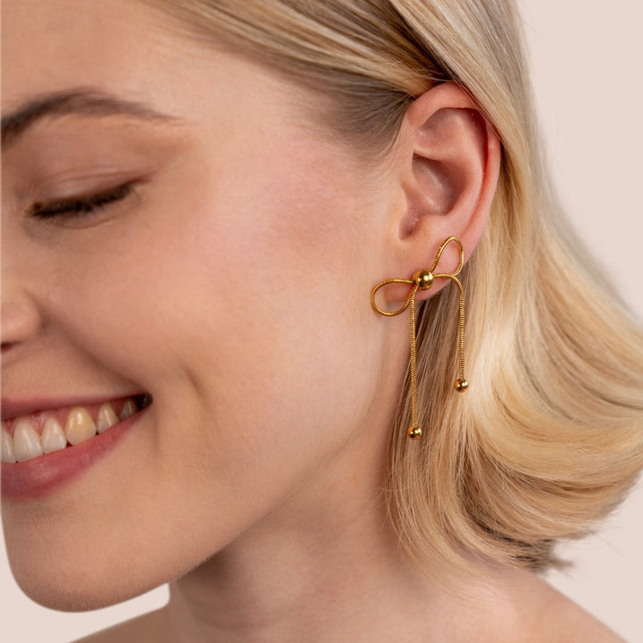 Pendientes Katie de boucle