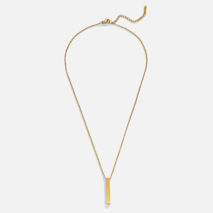 Collar Lala con medallón dorado