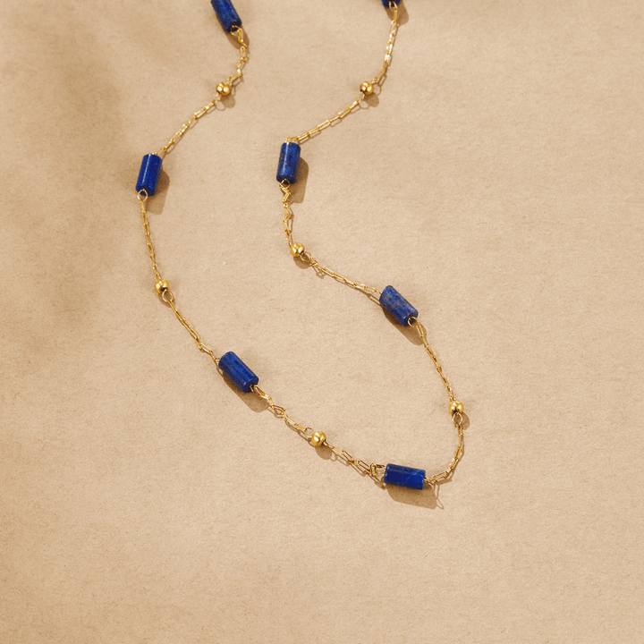 Collar de lapislázuli