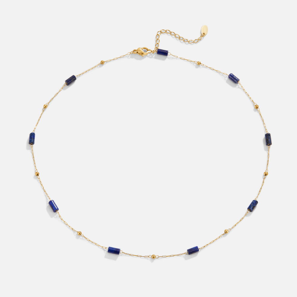 Collar de lapislázuli