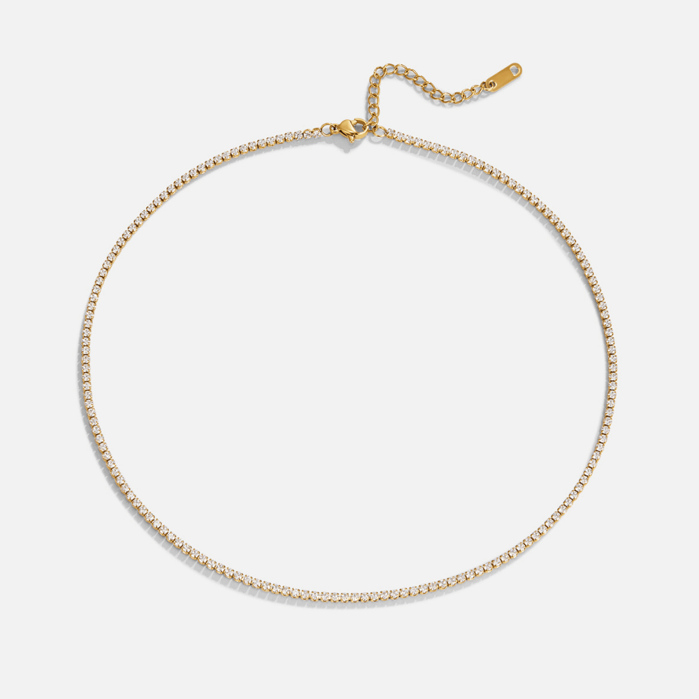 Collar Cordelia Gold Crystal