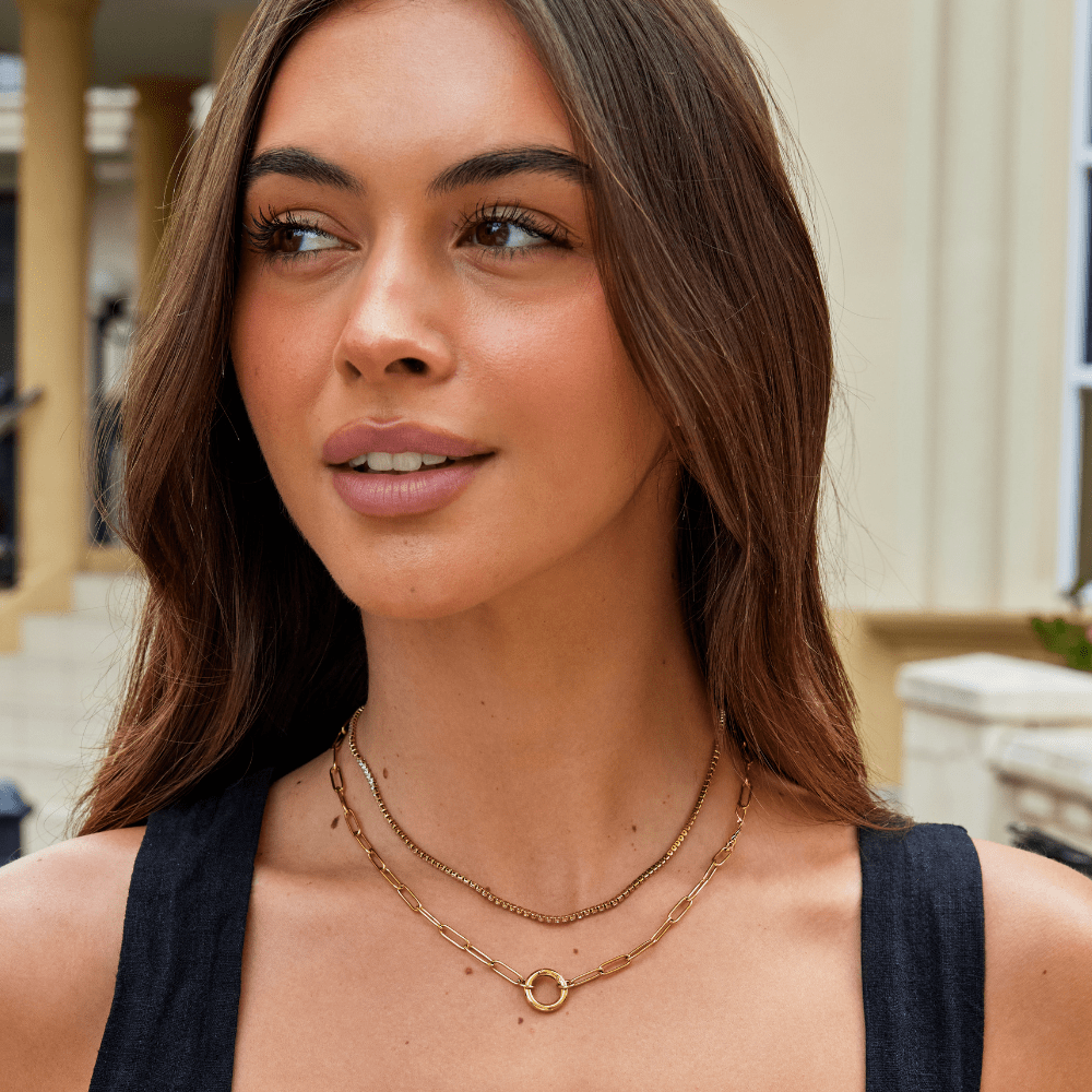 Collar Cordelia Gold Crystal