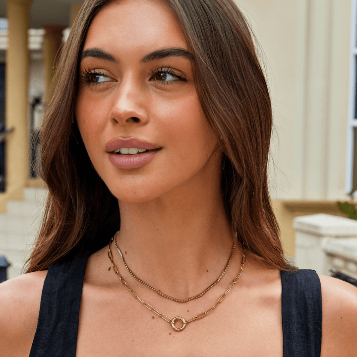Collar Cordelia Gold Crystal