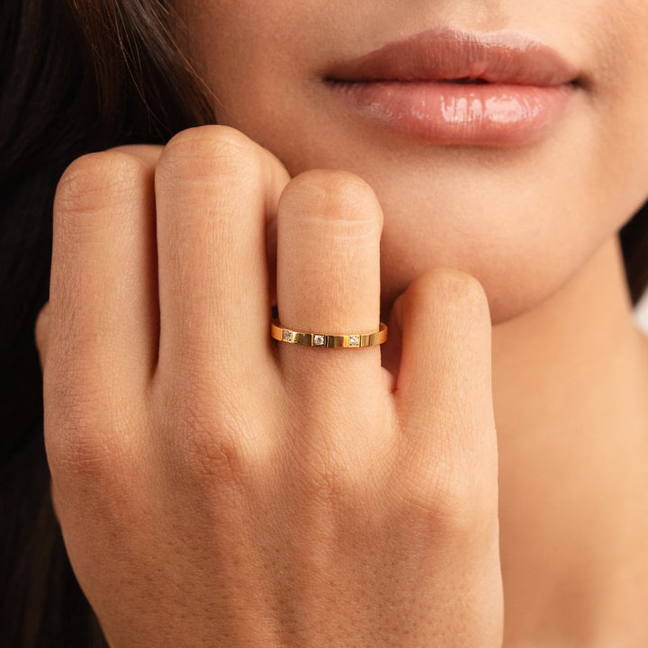 Anillo Lucia cristal