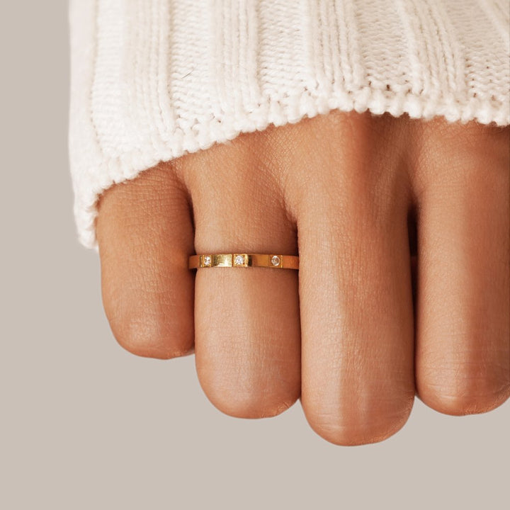 Anillo Lucia cristal