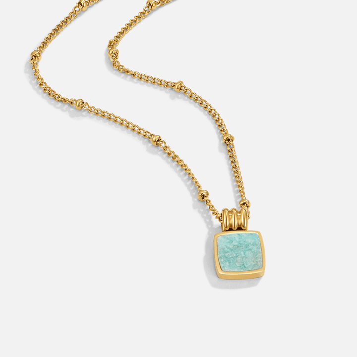 Collar Lucia Verde con colgante