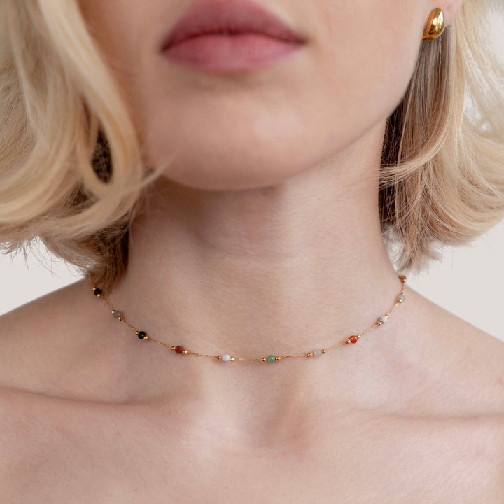 Collar Lulu con perlas