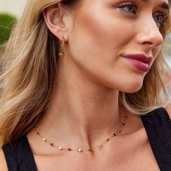 Collar Lulu con perlas