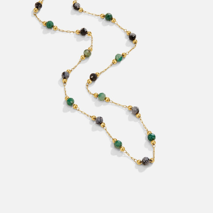 Collar Lulu Bosque de piedras y perlas