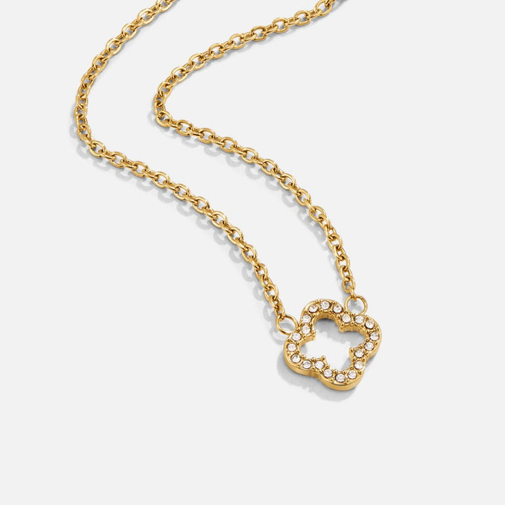 Collar de lujo Trébol de Cristal