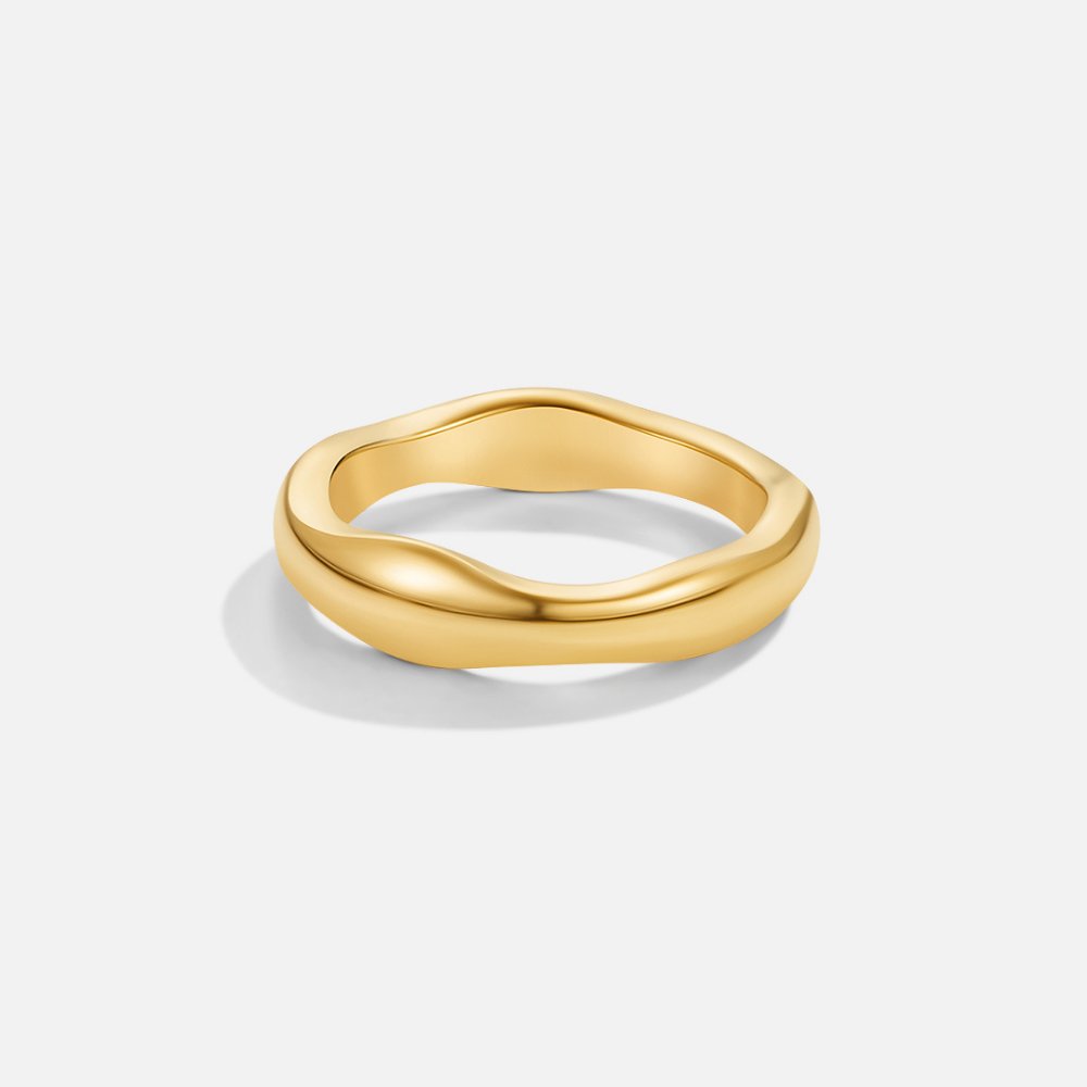 Anillo Madison ondulado