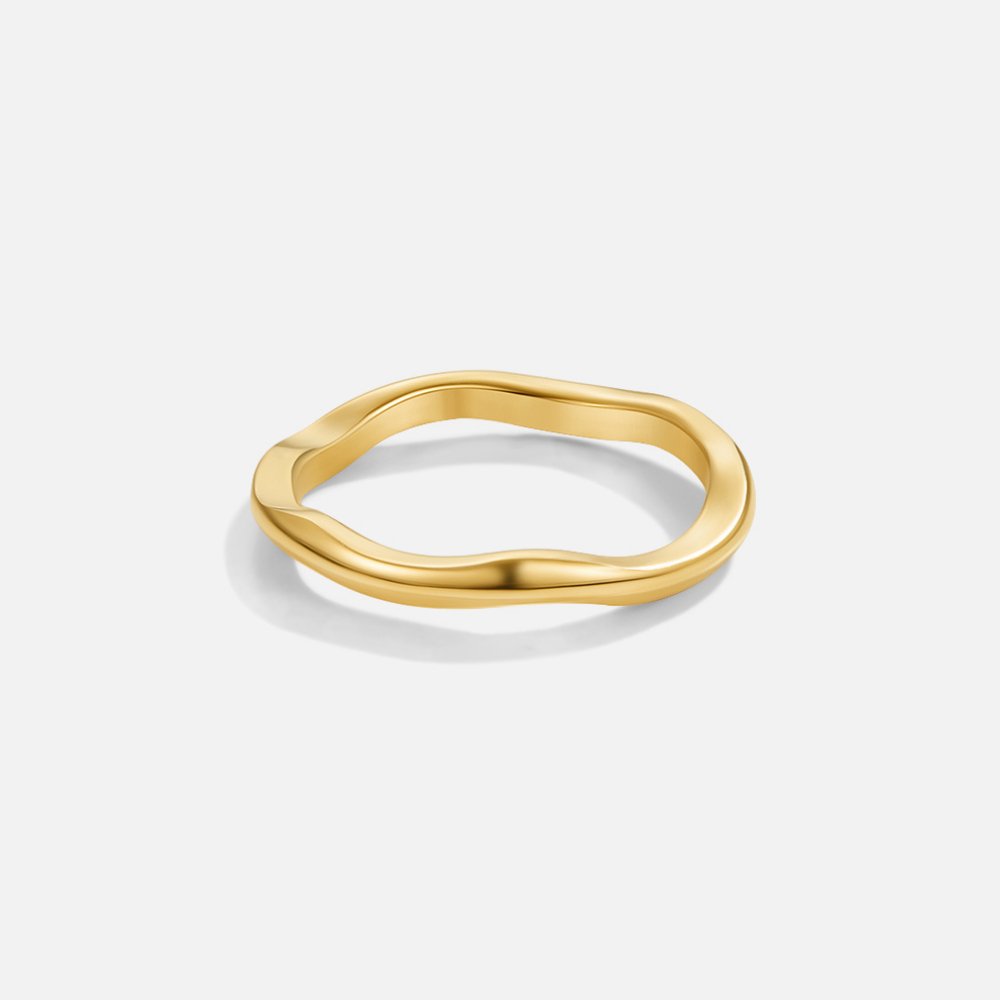 Anillo Madison ondulado