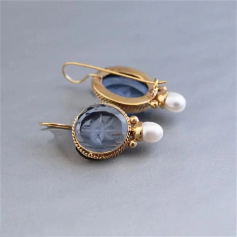 Pendientes perlas élégantes