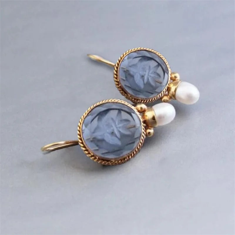 Pendientes perlas élégantes