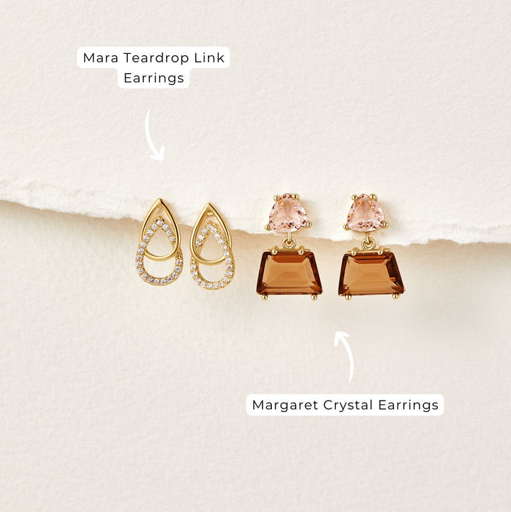 Pendientes gota Mara