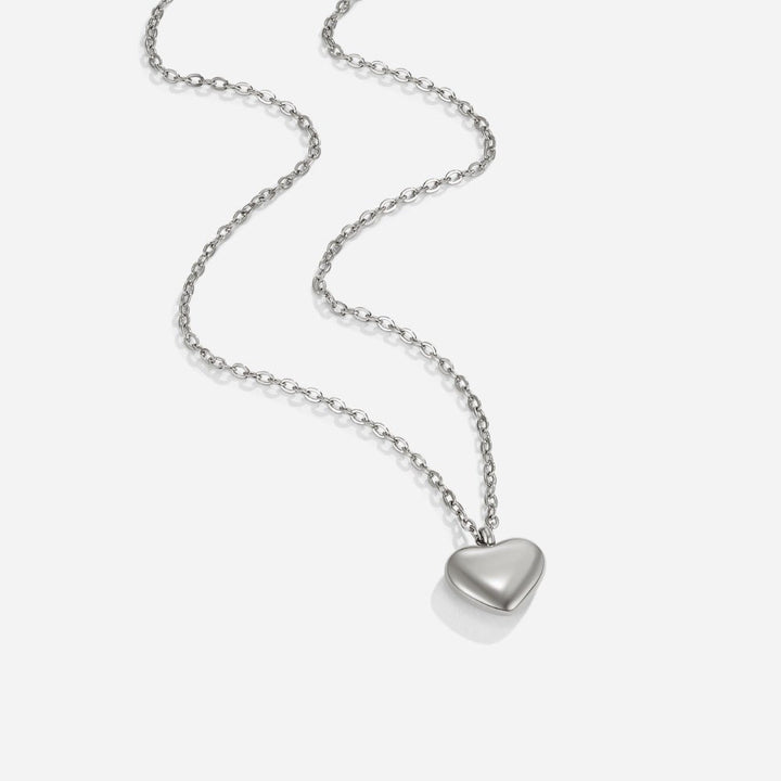 Collar plateado Marina Amor