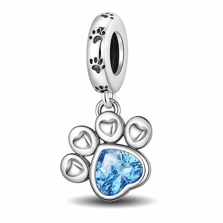Charm Pattes azul